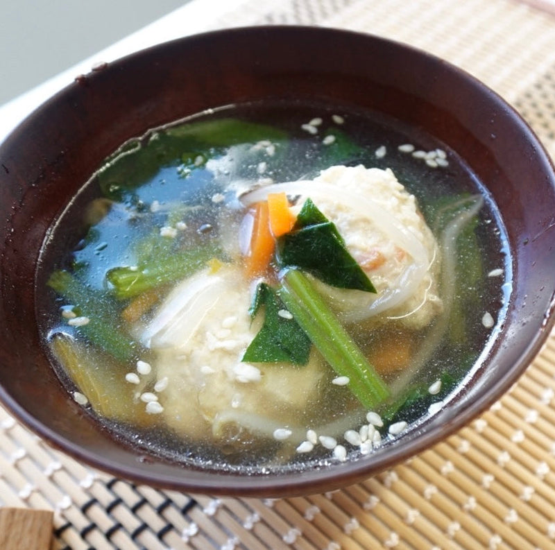 肉団子の中華スープ